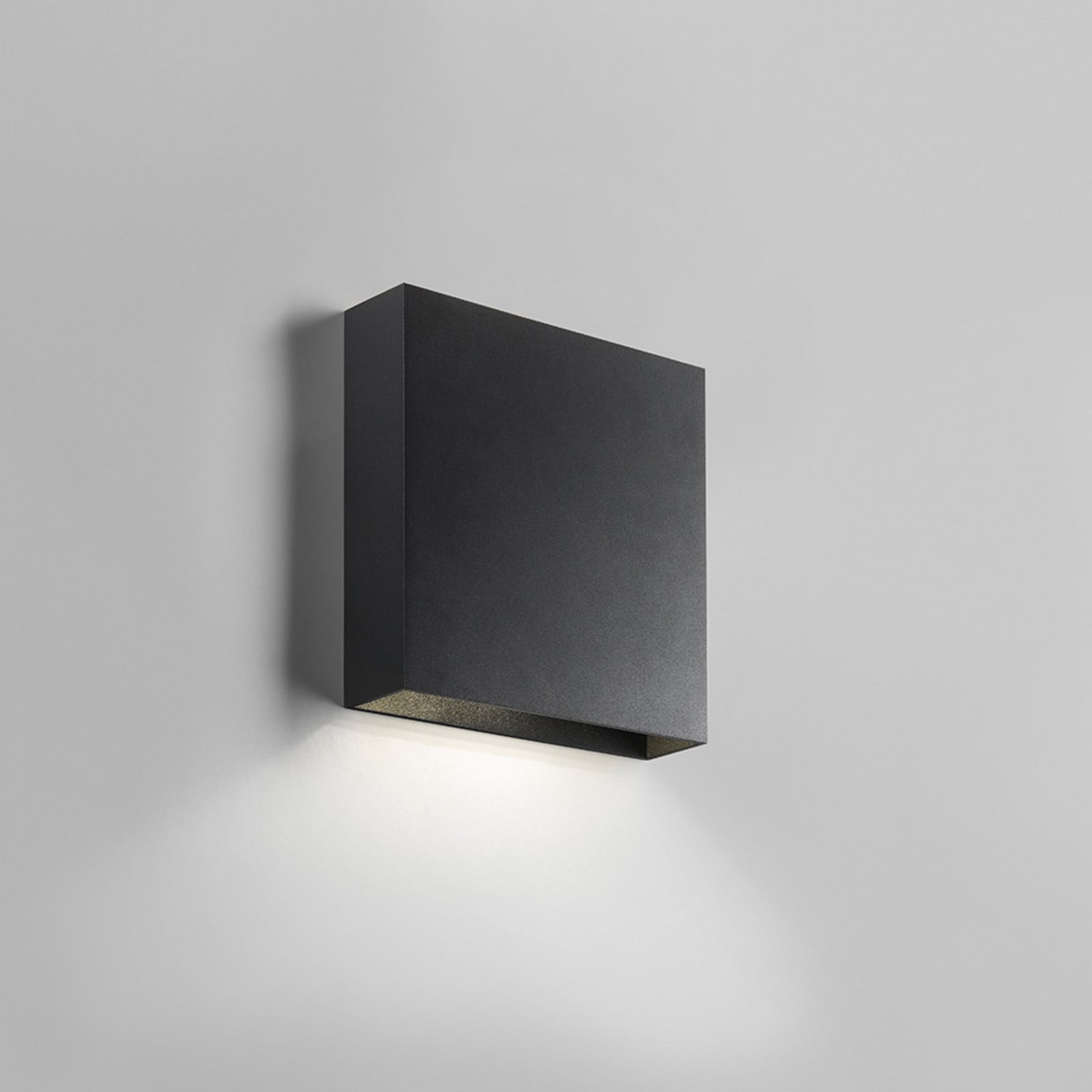 Compact W2 Aplique de Pared LED Down 3000K  Negro - LIGHT-POINT - Sala de estar / salón - Aluminio
