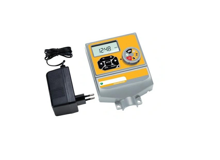 Controlador de riego Greenmill 4 secciones, ideal para gestionar sistemas de riego en jardines y huertos, programación ajustable