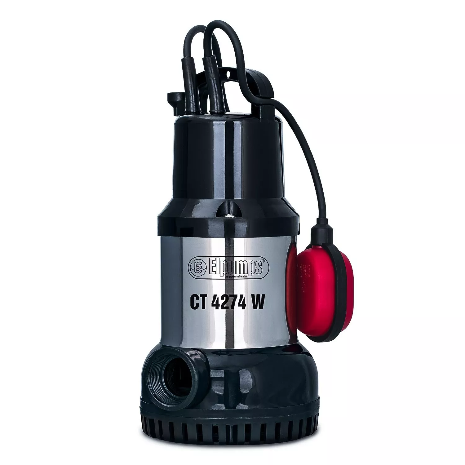 CT 4274 W Bomba de agua limpia, 800 W, 15.000 l/h, 12 m