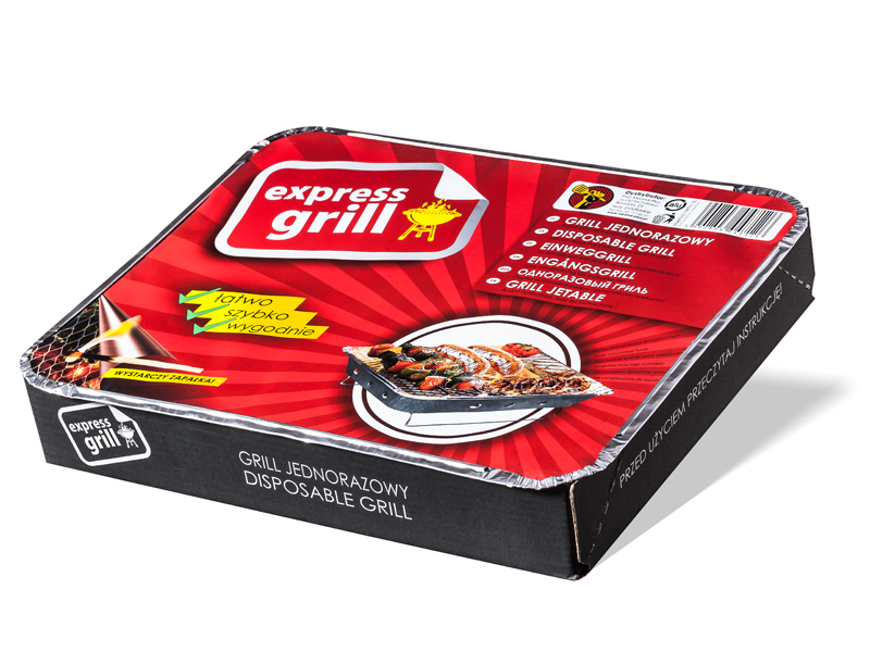 Desconocido Grill jednorazowy z wÄ™glem