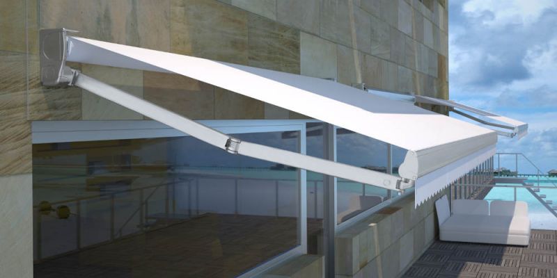 Toldo extensible sin cofre blenda
