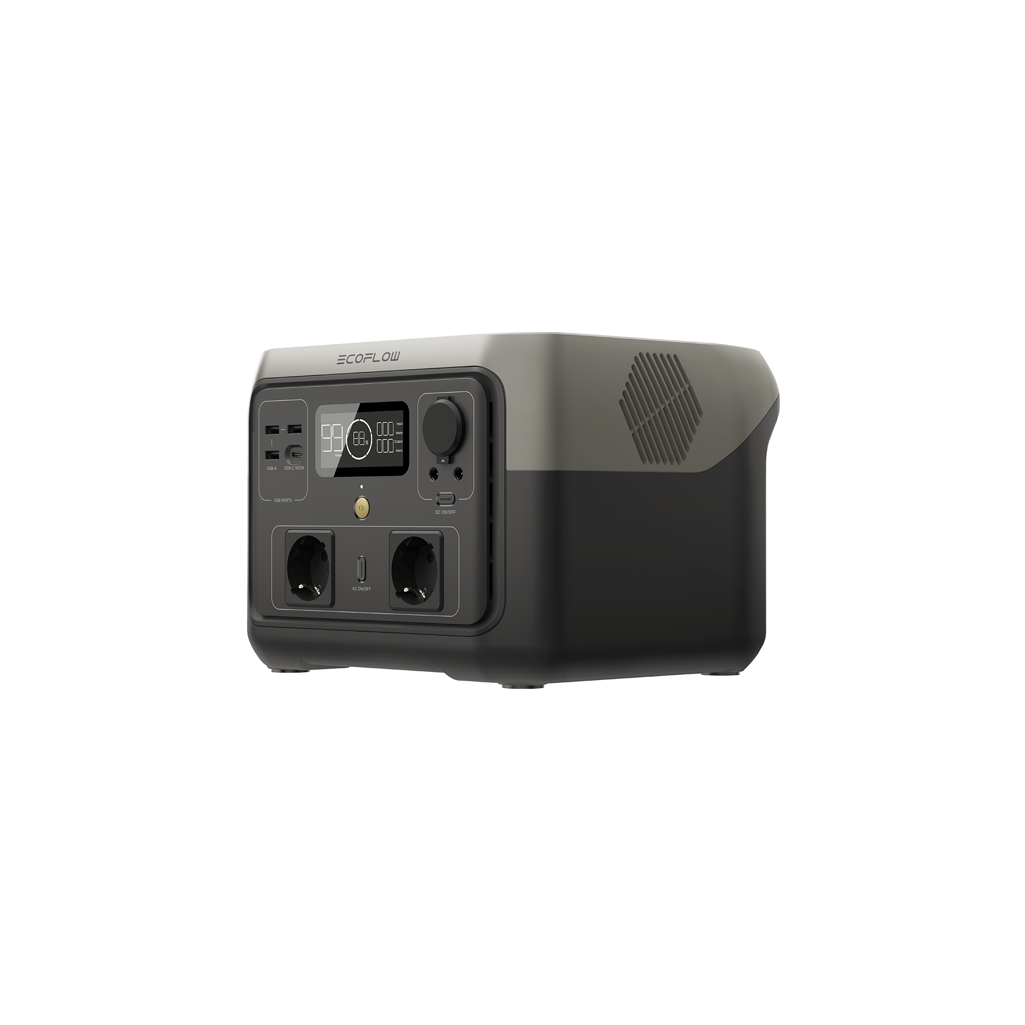 EcoFlow RIVER 2 Max Estación de Energía Portátil 500W 512Wh