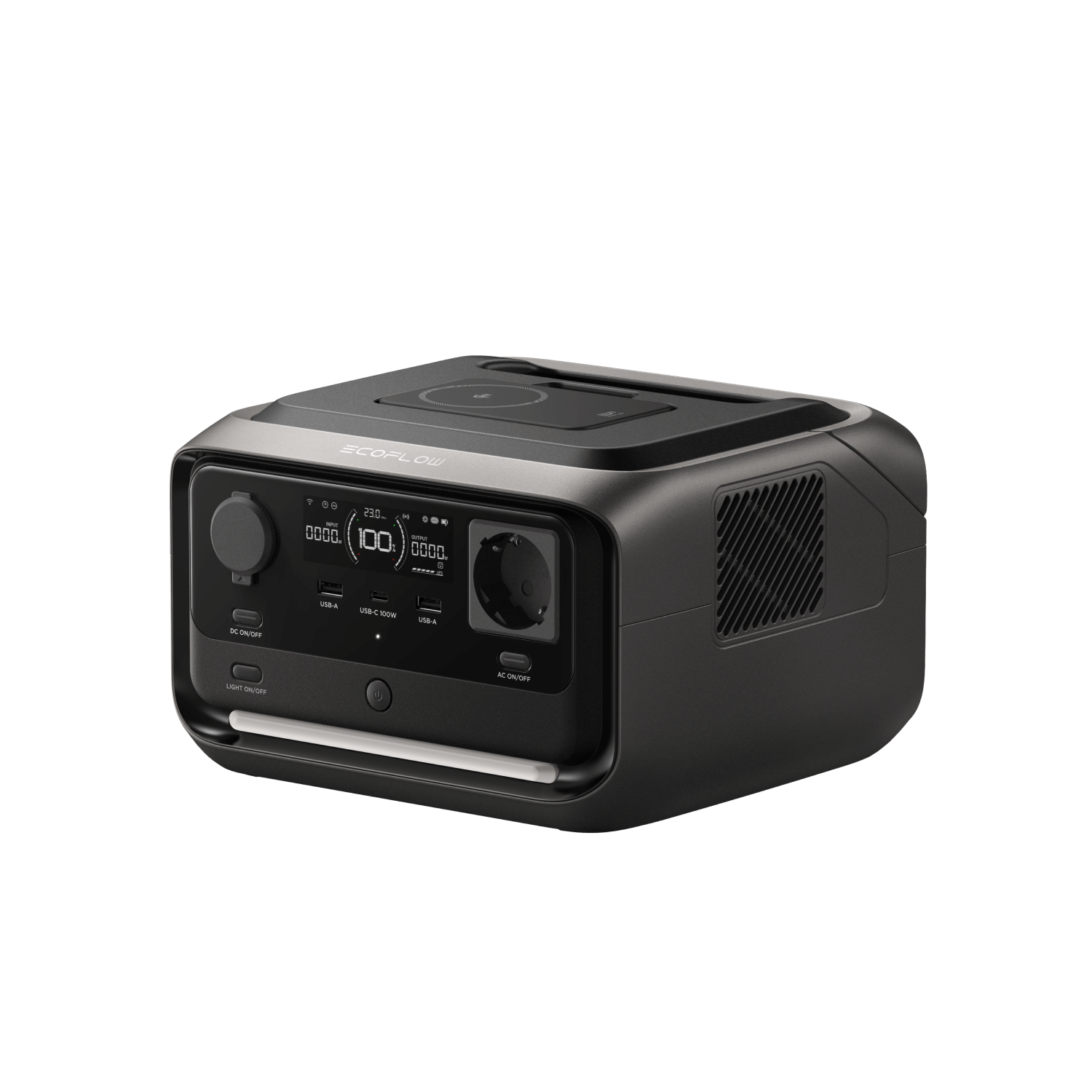 EcoFlow RIVER 3 Plus Inalámbrica Estación de Energía Portátil 600W 286Wh