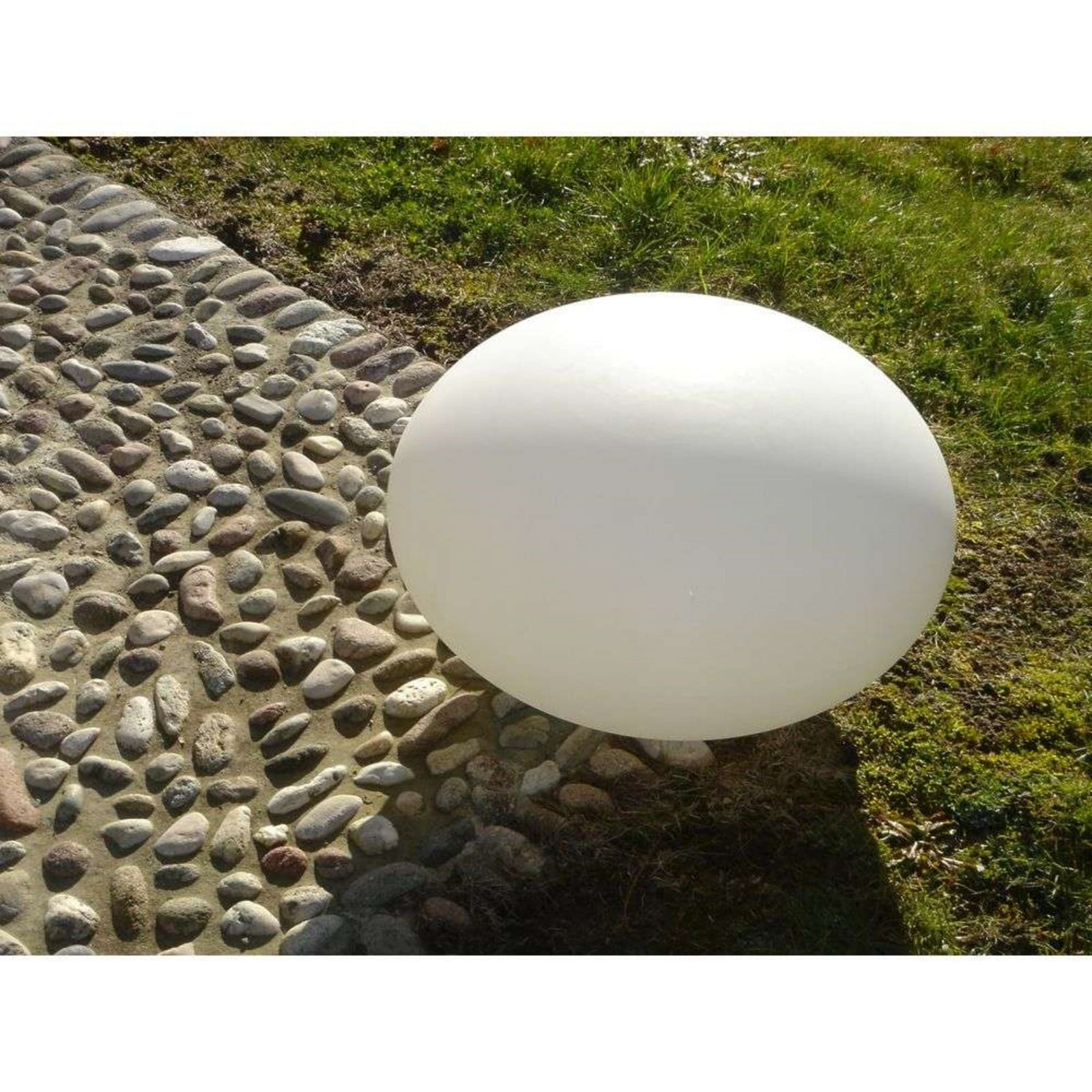 Eggy Pop Out Lámpara para Exterior Ø32 (8m) Opal White - Cph Lighting - Terraza - Plástico