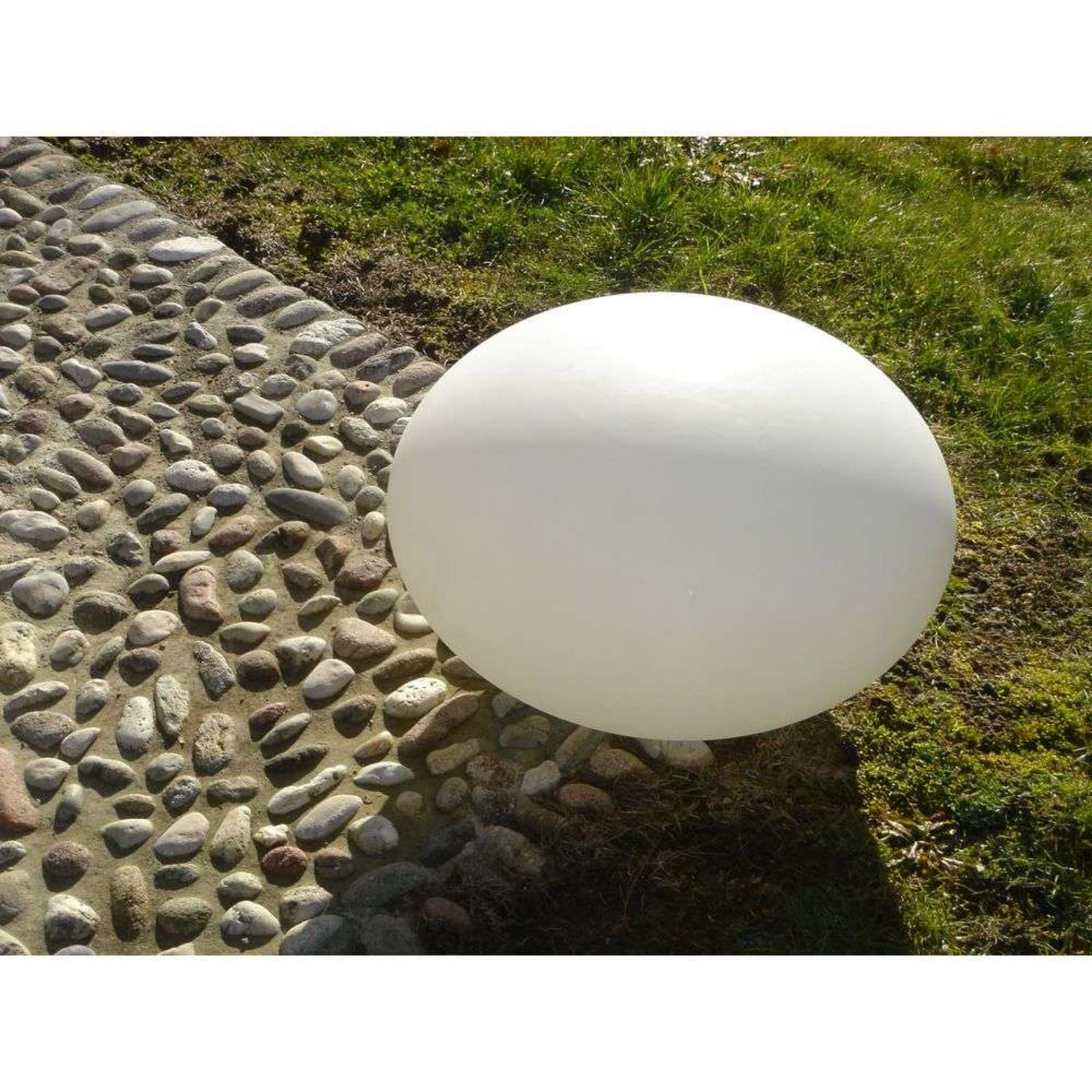 Eggy Pop Out Lámpara para Exterior Ø55 (5m) Opal White - Cph Lighting - Terraza - Plástico
