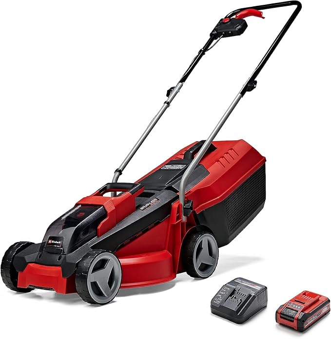 Einhell Kit de cortacésped con batería City GE-CM 18/30 Li