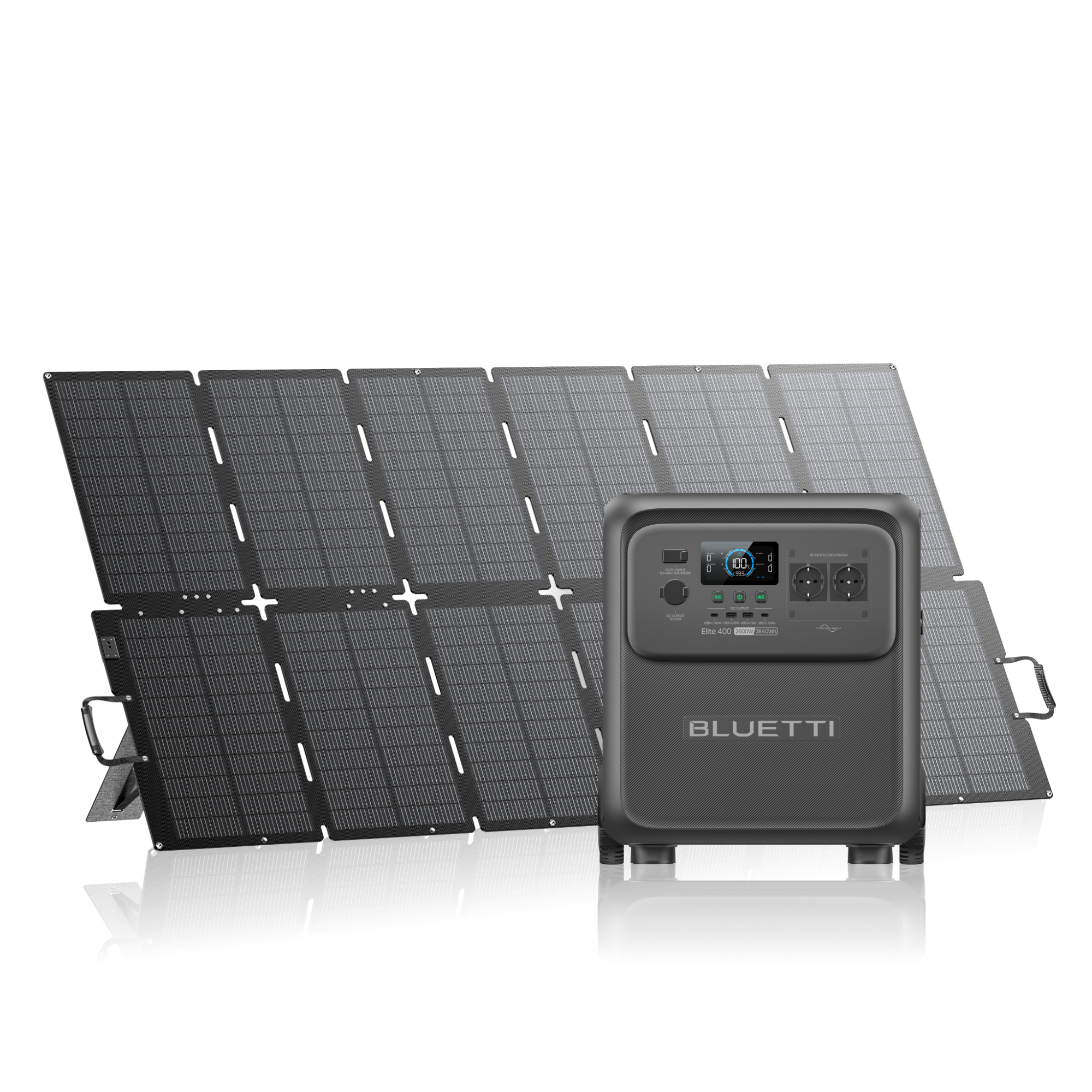 Elite 400+500W Elite 400+500 W | 2.600 W 3.840 Wh Kit solar de 500 W
