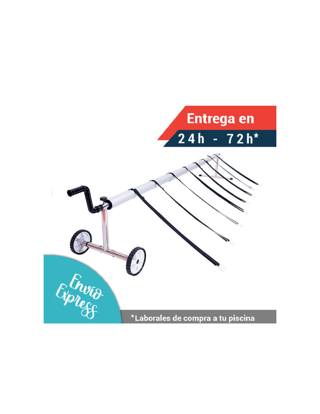 Enrollador Thermal Lux Ø81 mm para Manta Térmica | Hasta 5,20 m