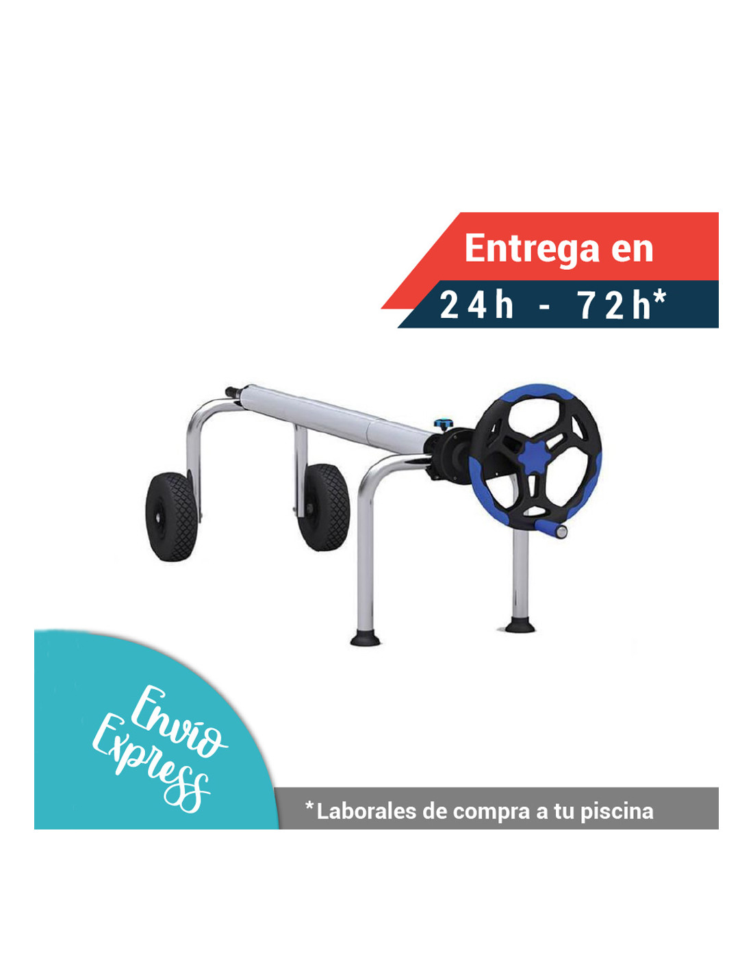 Enrollador Thermal Lux PRO Ø102 mm para Manta Térmica | Hasta 6,2 m