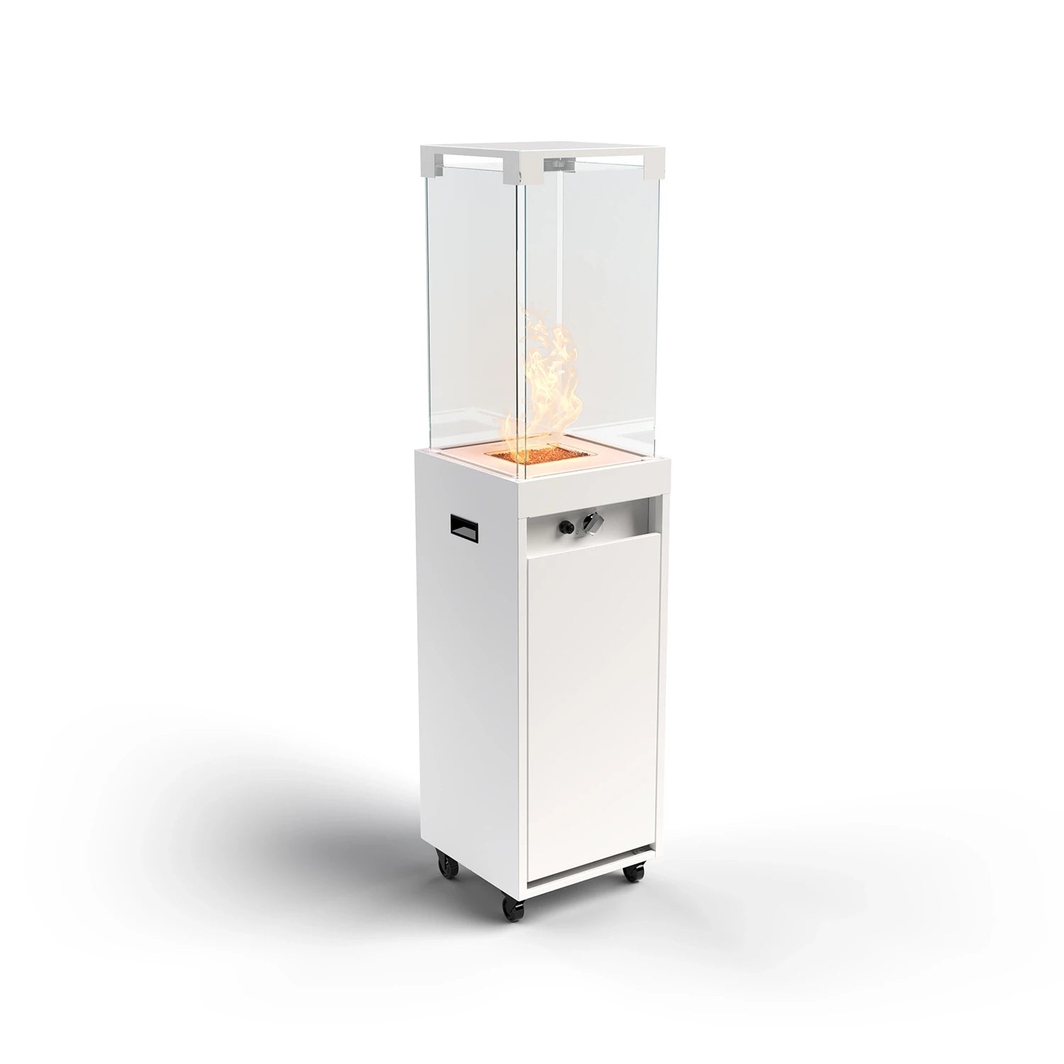 Faro Traffic White - Chimenea de gas exterior