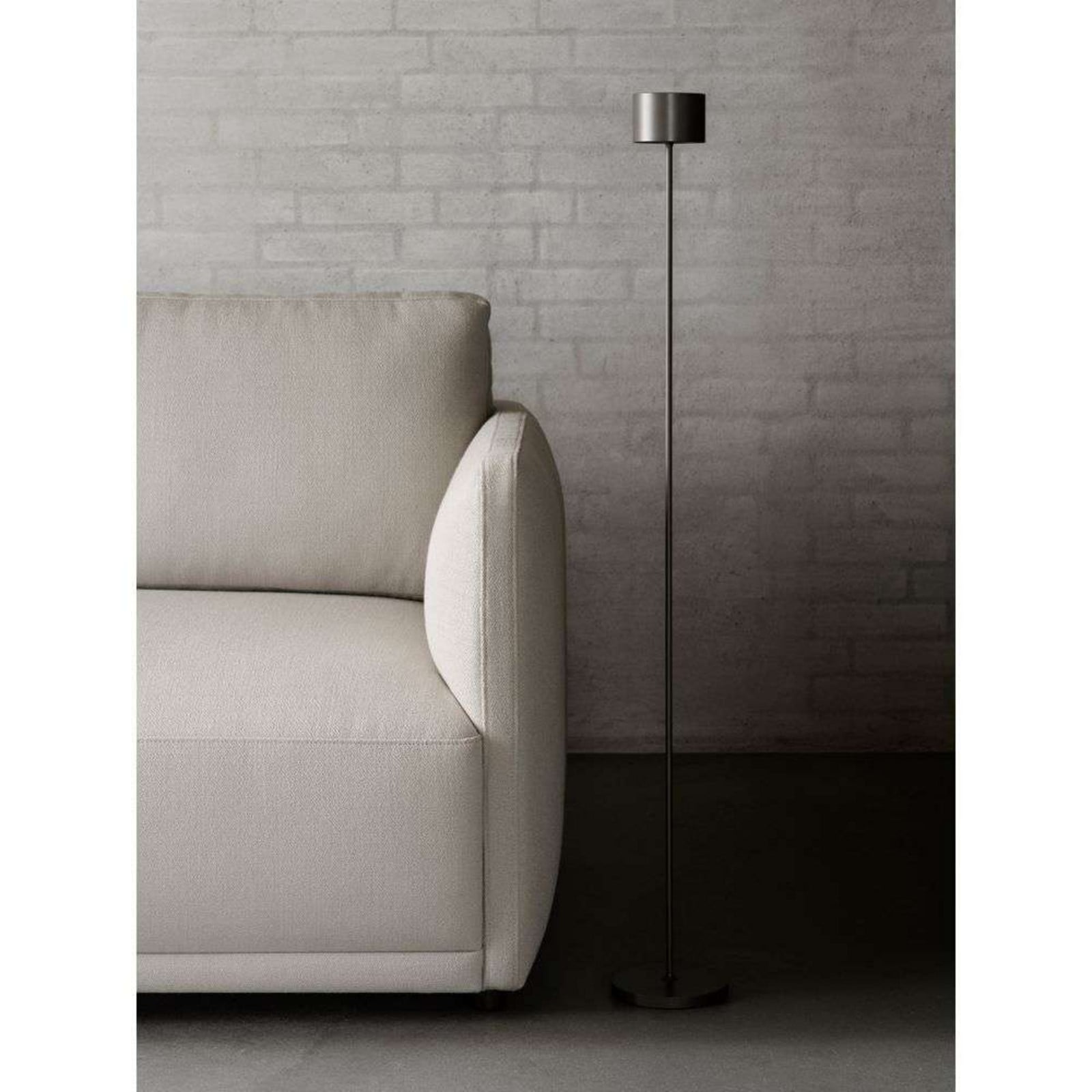 Farol Portable Lámpara de Pie Burned Metal/Metallic - Blomus - Terraza - Aluminio