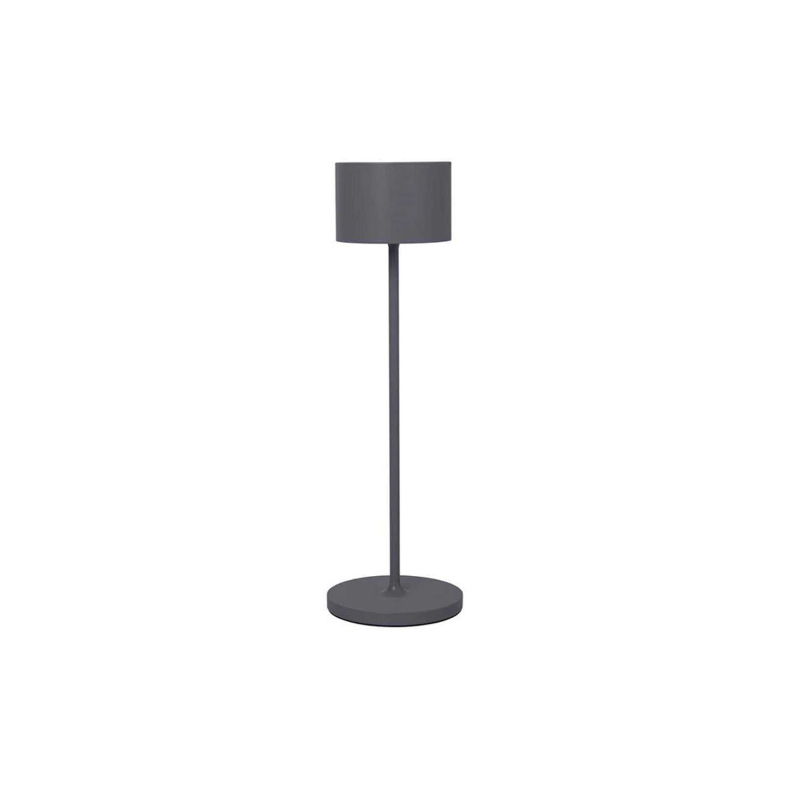 Farol Portable Lámpara de Sobremesa Warm Gray - Blomus - Terraza - Aluminio