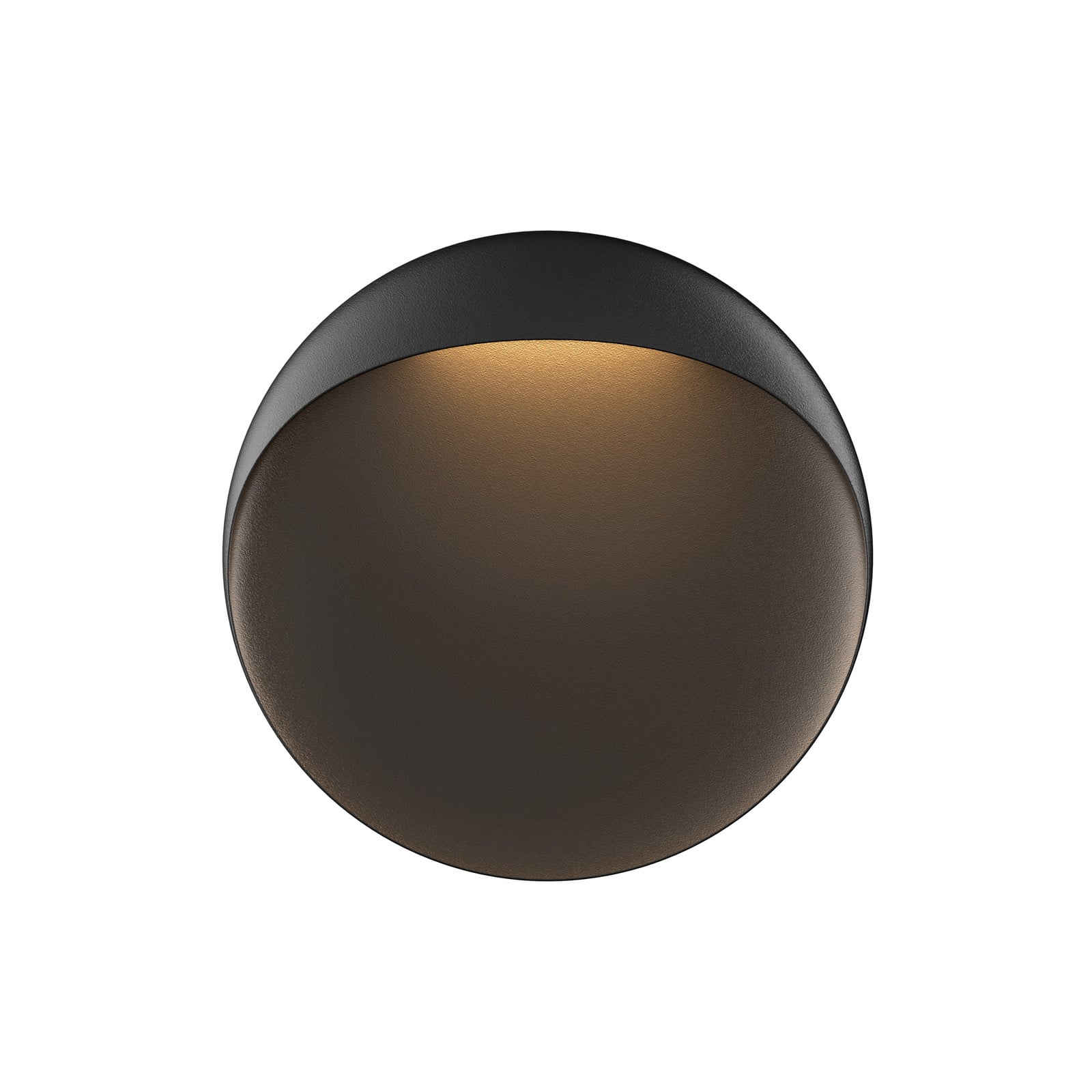 Flindt Aplique de Pared Ø300 3000K Black - Louis Poulsen - Sala de estar / salón - Diseño - Aluminio - Redonda