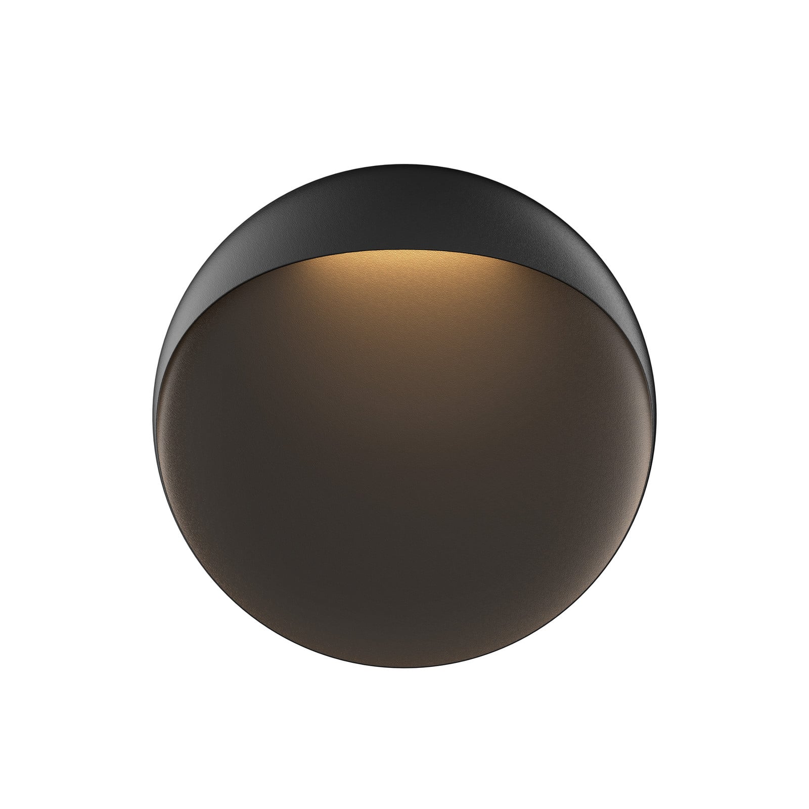 Flindt Aplique de Pared Ø400 2700K Black - Louis Poulsen - Sala de estar / salón - Diseño - Aluminio - Redonda