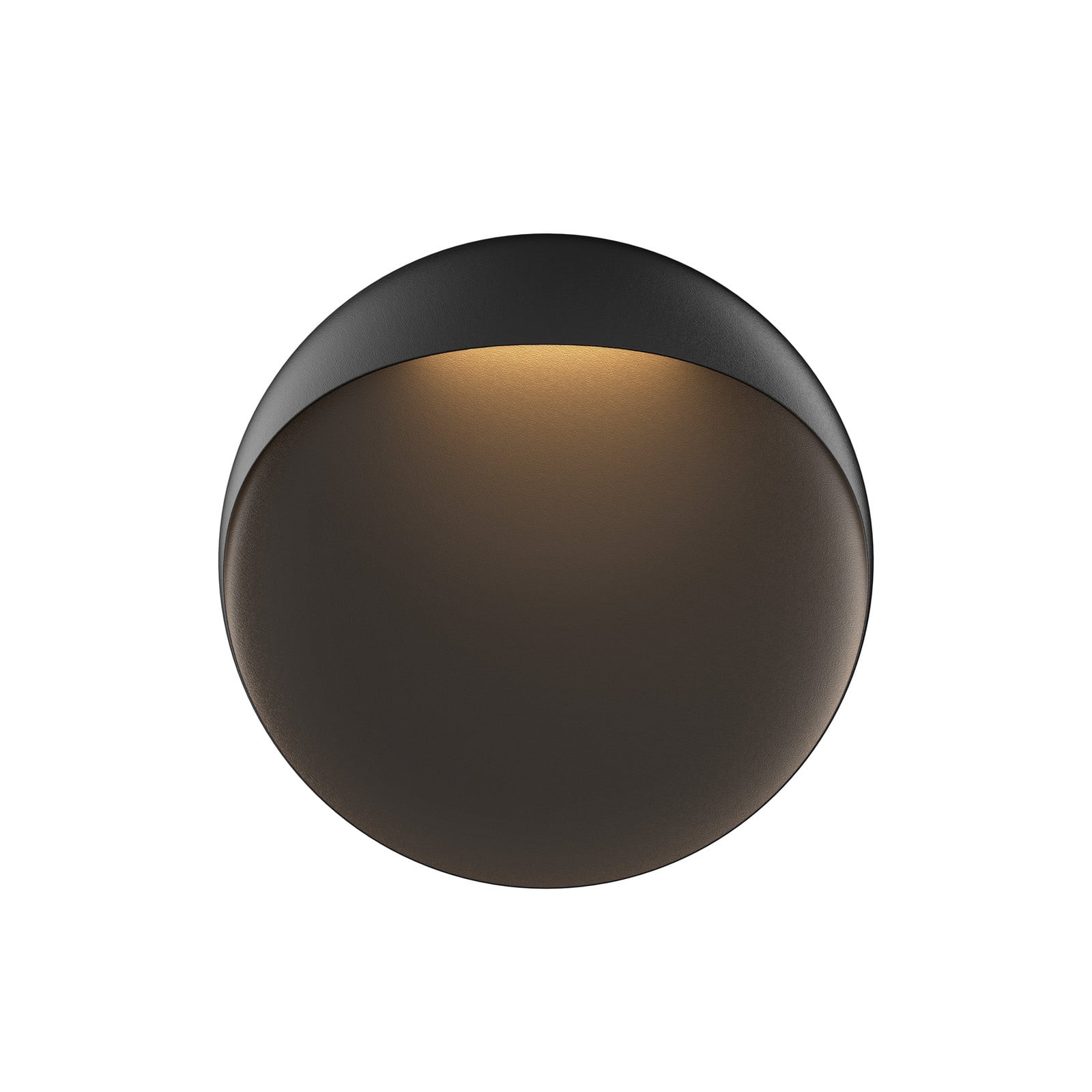 Flindt Aplique de Pared Ø400 3000K Black - Louis Poulsen - Sala de estar / salón - Diseño - Aluminio - Redonda