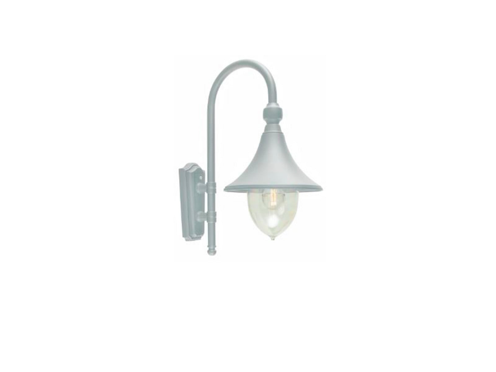Florence Aplique Pared Exterior Blanco - Norlys - Terraza - Aluminio