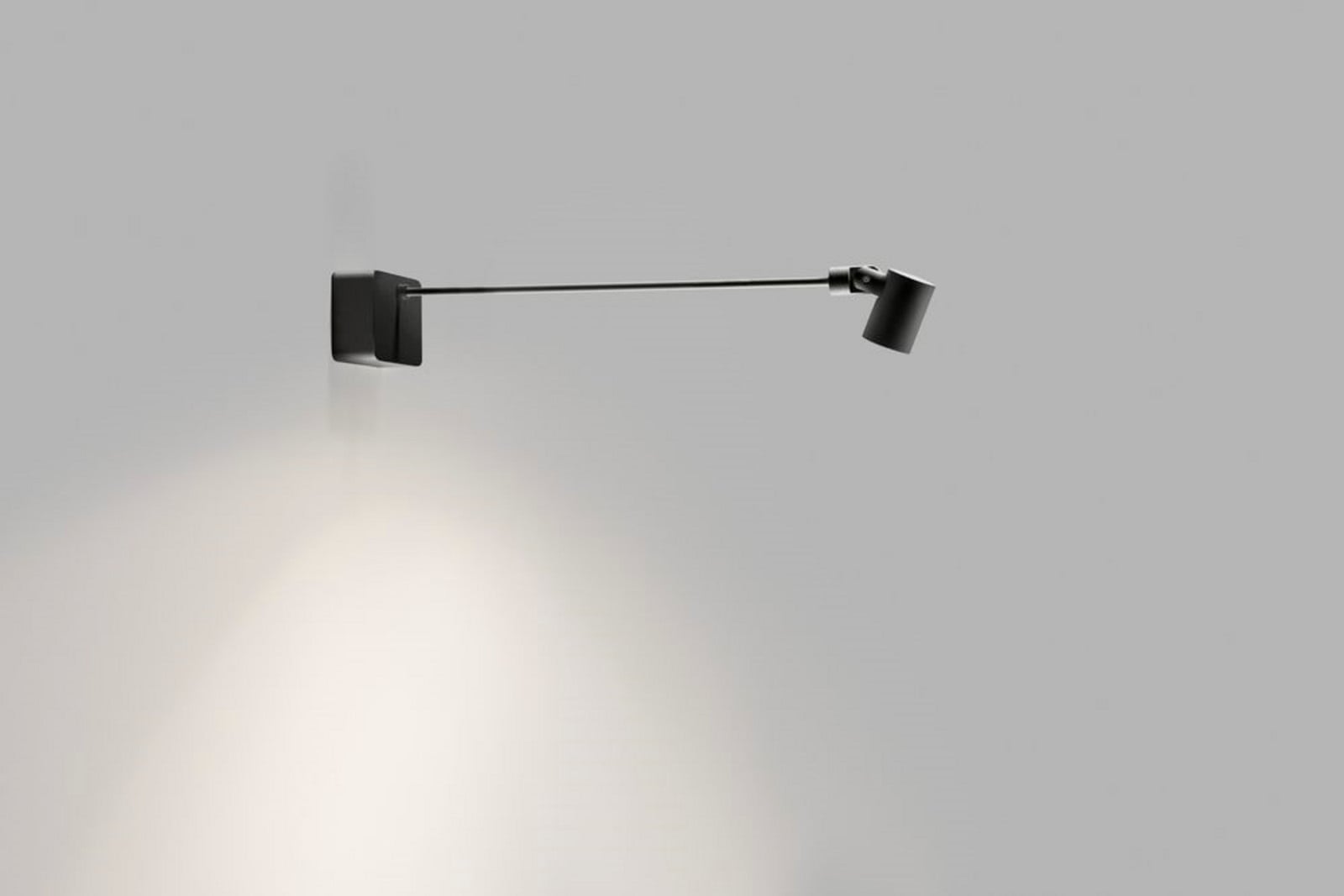 Focus Gallery LED Aplique de Pared 3000K Negro - LIGHT-POINT - Sala de estar / salón - Aluminio