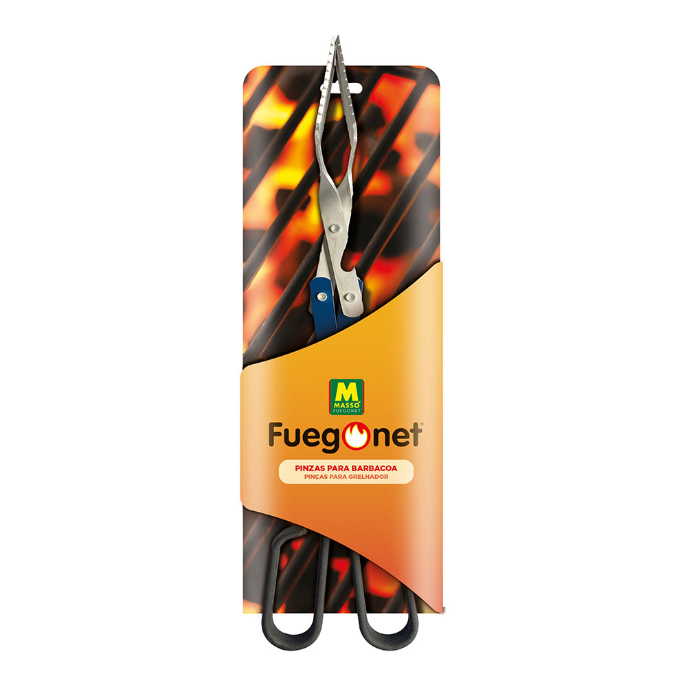 Fuegonet Pinzas para Barbacoa
