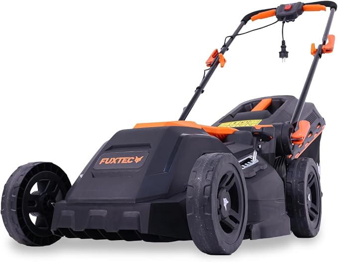 FUXTEC Cortacésped Eléctrico con Cable FX-RME38 12 kg
