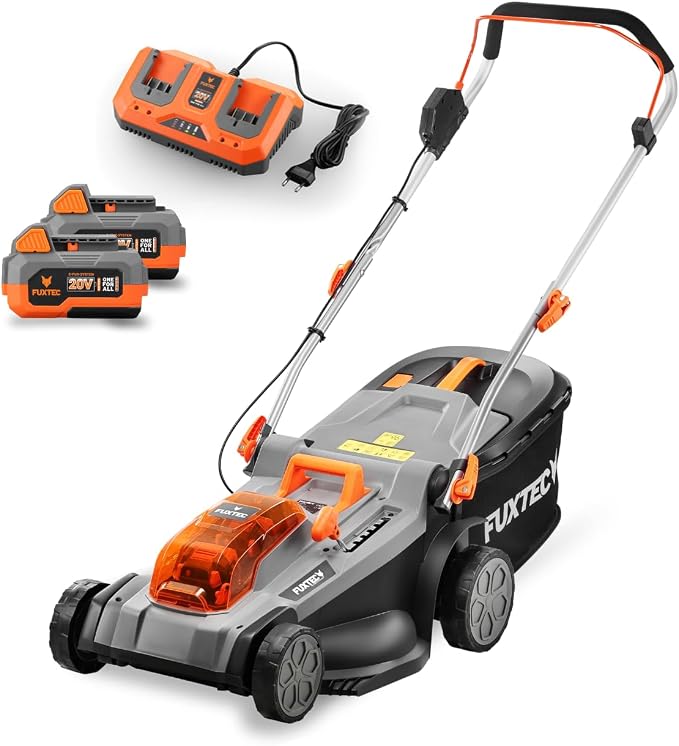 FUXTEC Cortacésped Inalámbrico 40V (2x20V) E2RM37 -