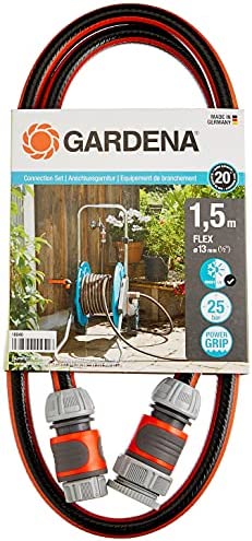 Gardena 18040-20 Bomba de jardín 1,5 m Negro, Naranja