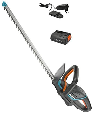 Gardena Cortasetos de batería ComfortCut 50/18V P4A Set Listo para Usar: Ergonómico, Geometría de la Cuchilla, Ligero, Estado de Carga, Sin Cable (14730-20)