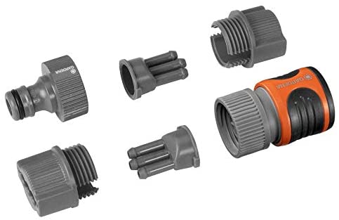 Gardena Set de conexiones para los extremos de la manguera microporosa