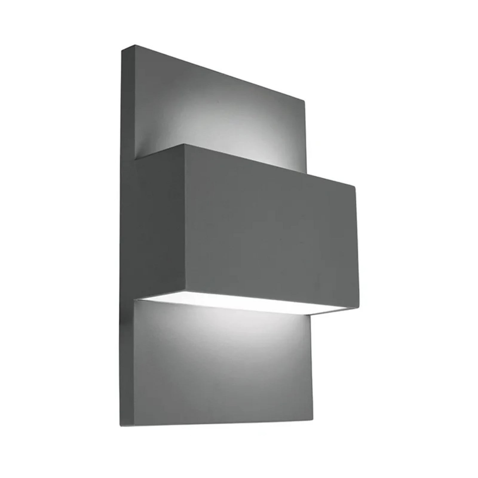 Geneve Aplique Exterior Grafito - Norlys - Terraza - Aluminio