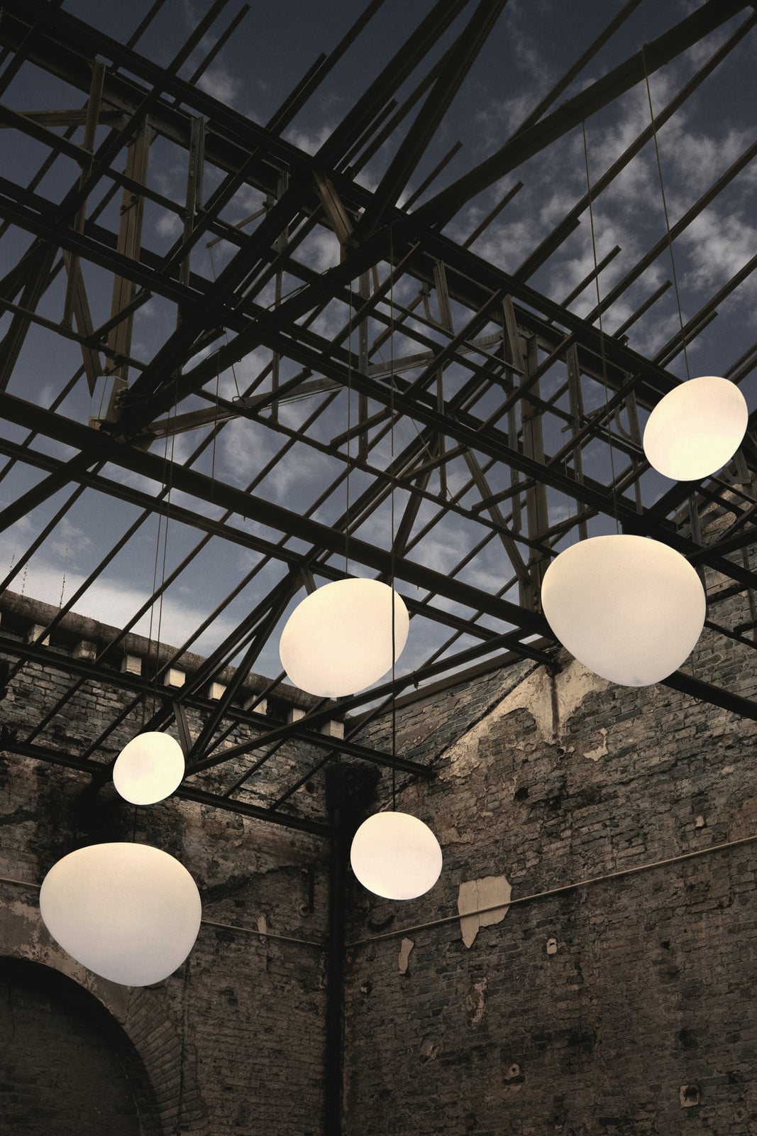 Gregg Exterior Lámpara Colgante Mediana - Foscarini - Terraza - Plástico