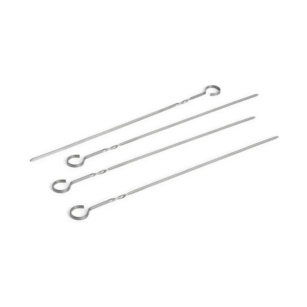 HAY Brochetas para barbacoa Outdoor Market Acero inoxidable, 4-pack