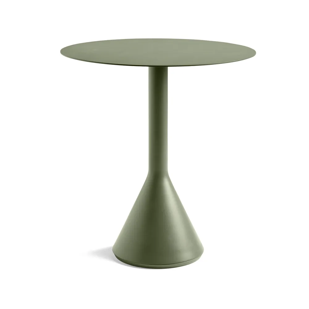 HAY Mesa redonda de café Palissade Cone Olive, ø70