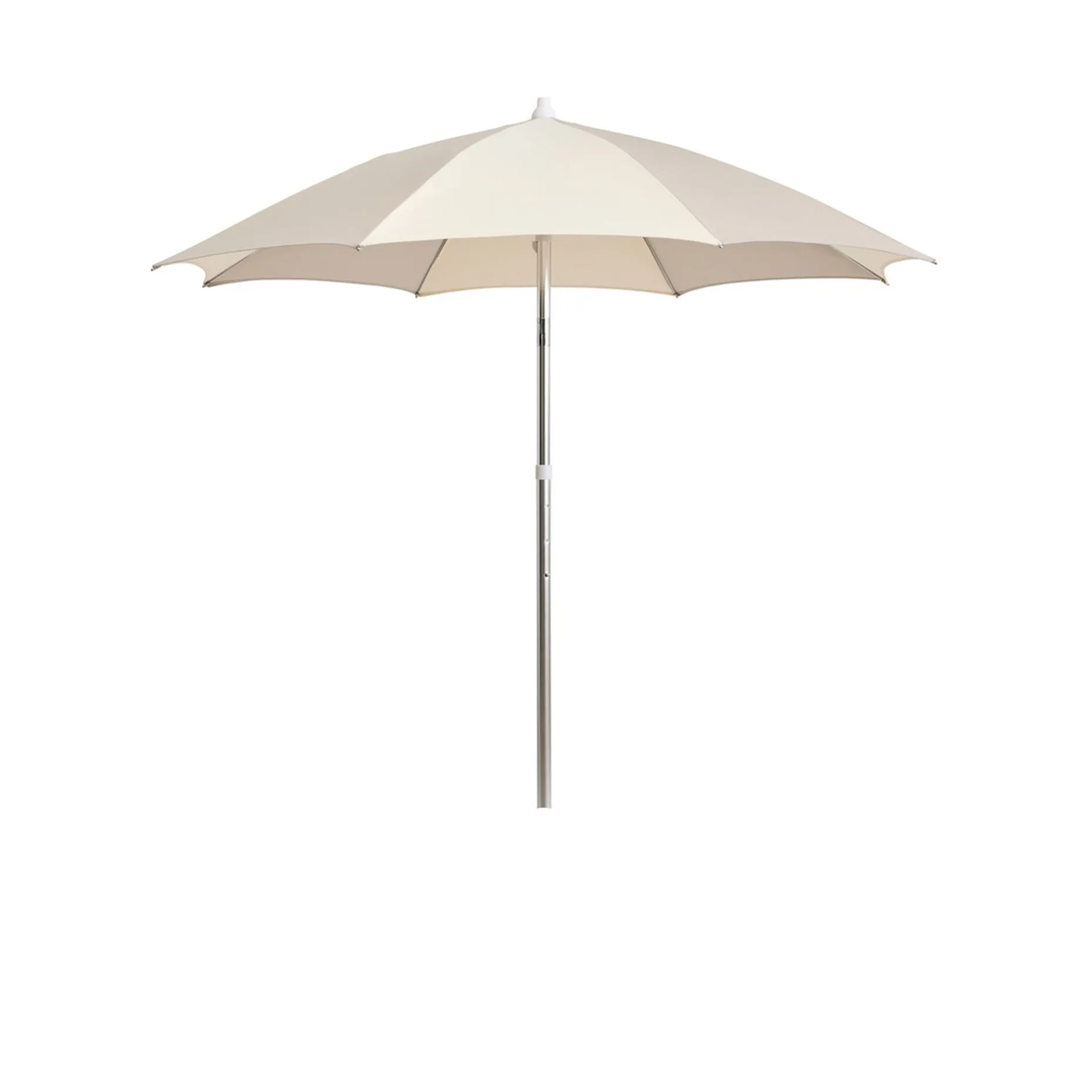 HAY Parasol Terrazza Octagon Blanco roto -grey