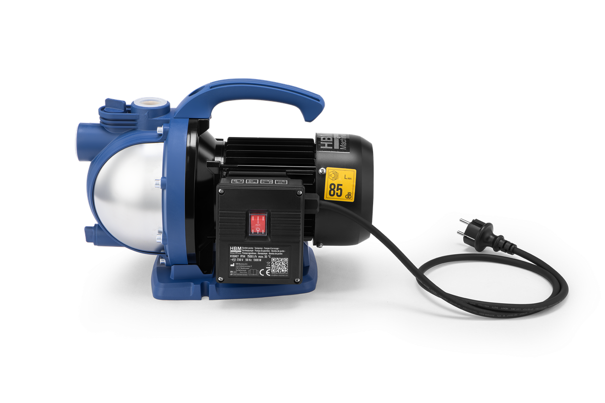 HBM bomba de jardín 1300W 7500 l/h