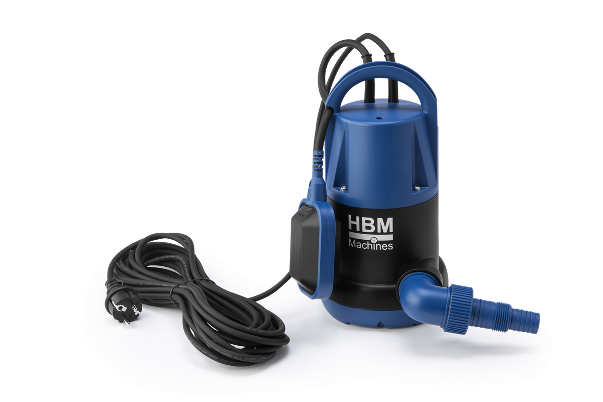 HBM bomba sumergible para aguas sucias 400W 7000 l/h