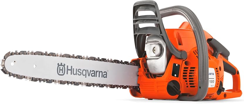 Husqvarna Motosierra de gasolina 120 II de 14 pulgadas, 38,2 cc