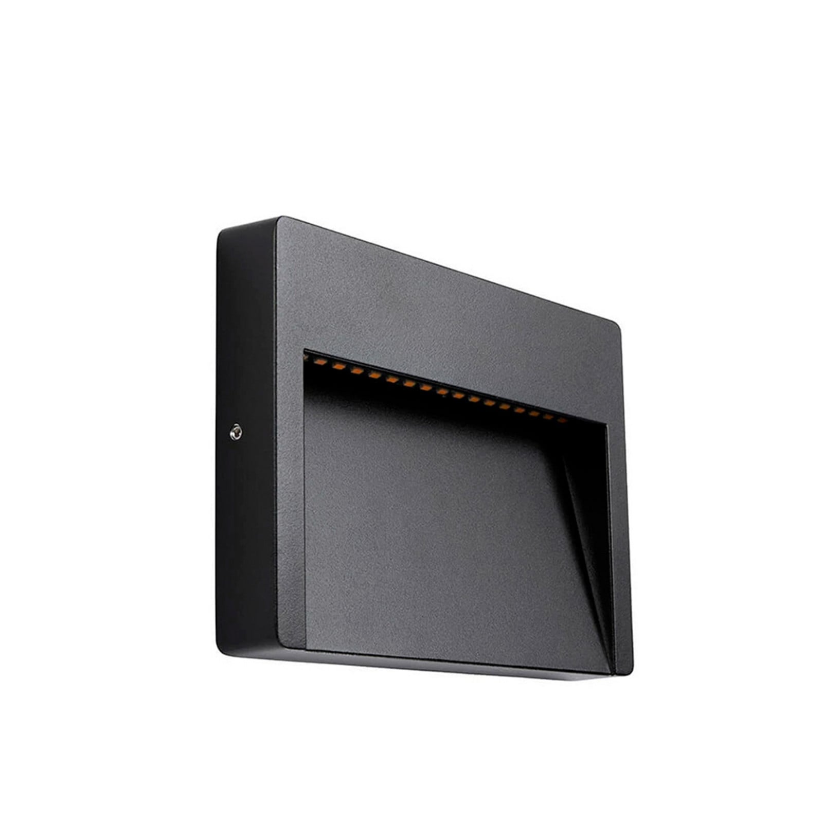 Hyperion 7,5W Aplique Pared Exterior Negro - Ares FLOS - Terraza - Metal