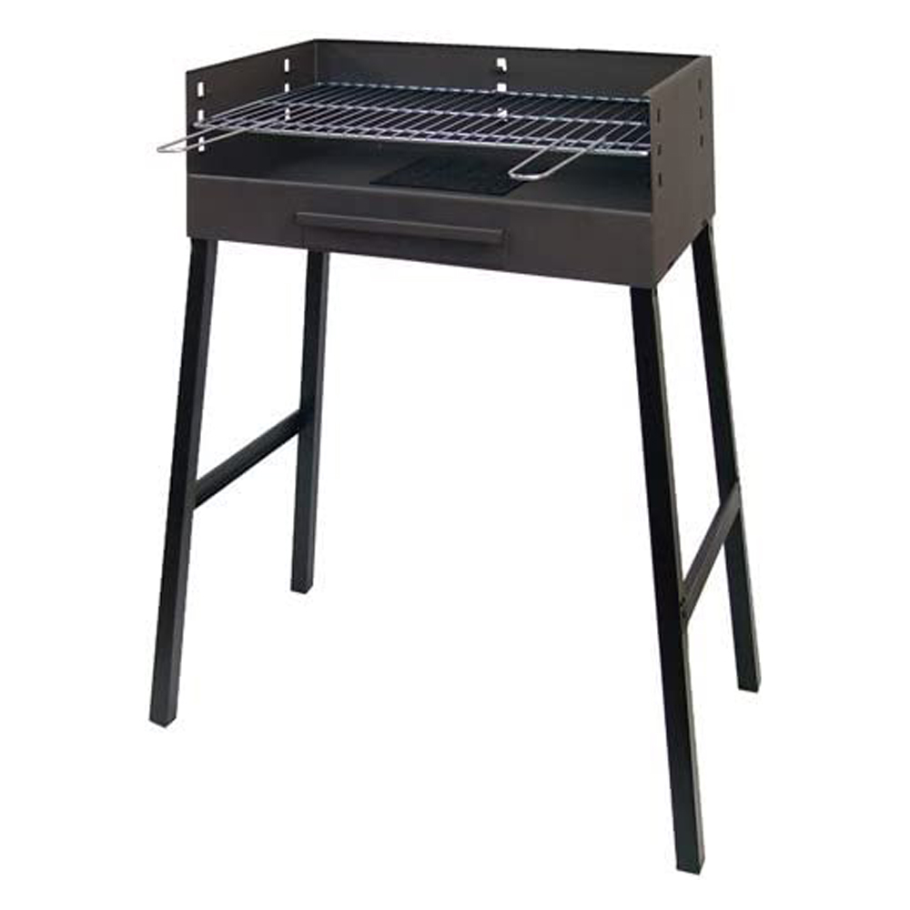 Imex El Zorro 71404 - Barbacoa con parrilla, hierro, 93 x 68 x 40 cm, color negro