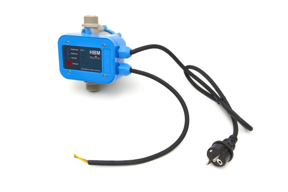 Interruptor de presión electrónico HBM para bomba de agua de 1,5 a 10 bar, incluye cables, modelo 1