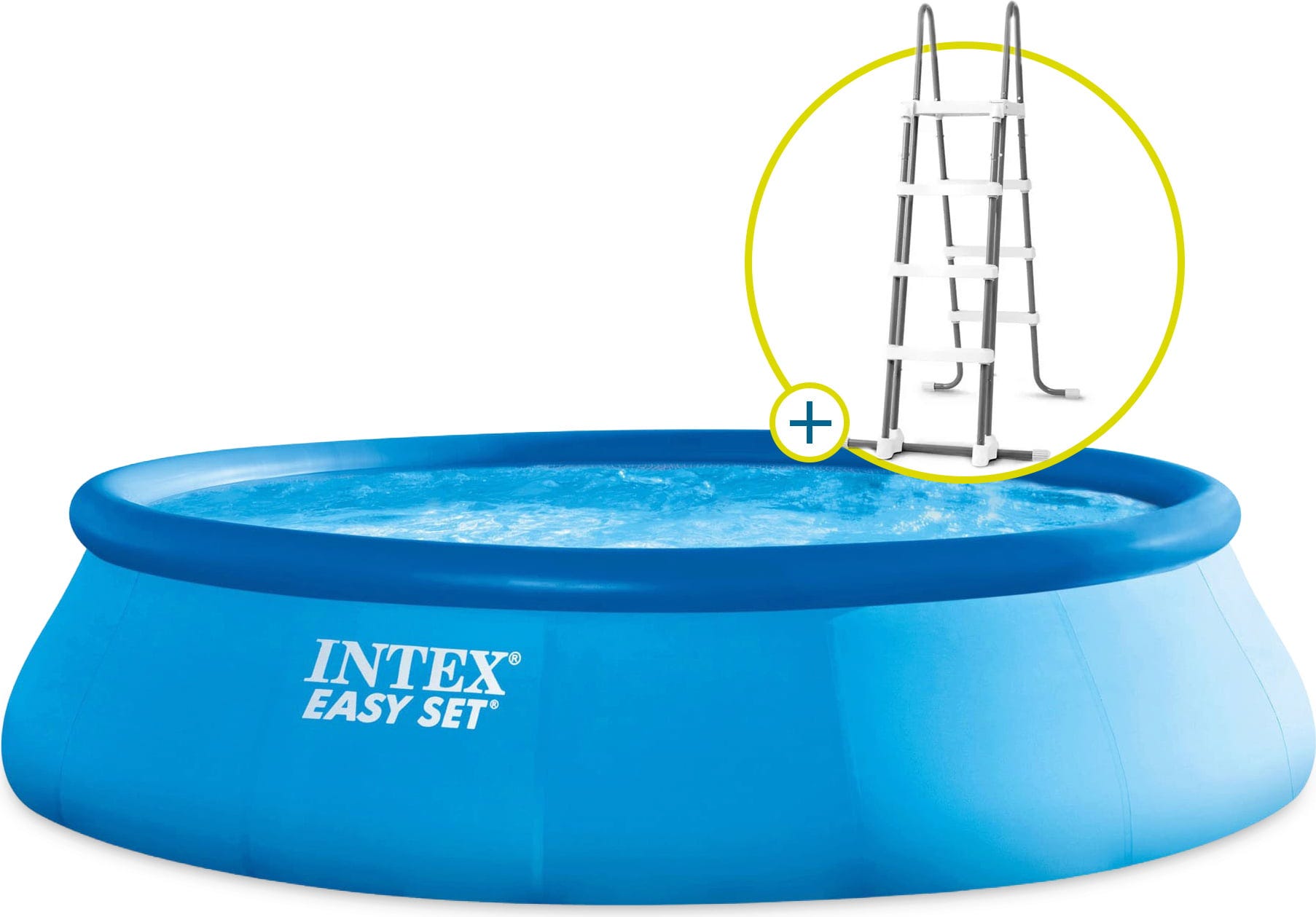 Intex Easy Set Ø 457 x 122 cm - Pool inkl. Leiter