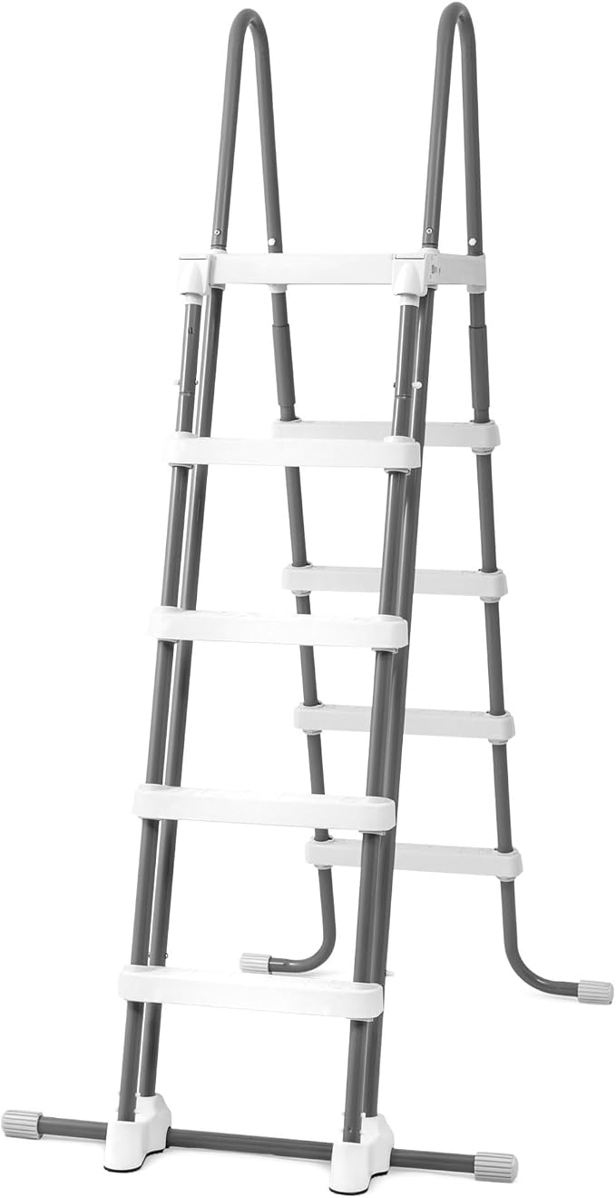 Intex Escalera ESCALERAS Desmontables (para Piscinas DE 52 Pulgadas), Gris, 130x33x182 cm