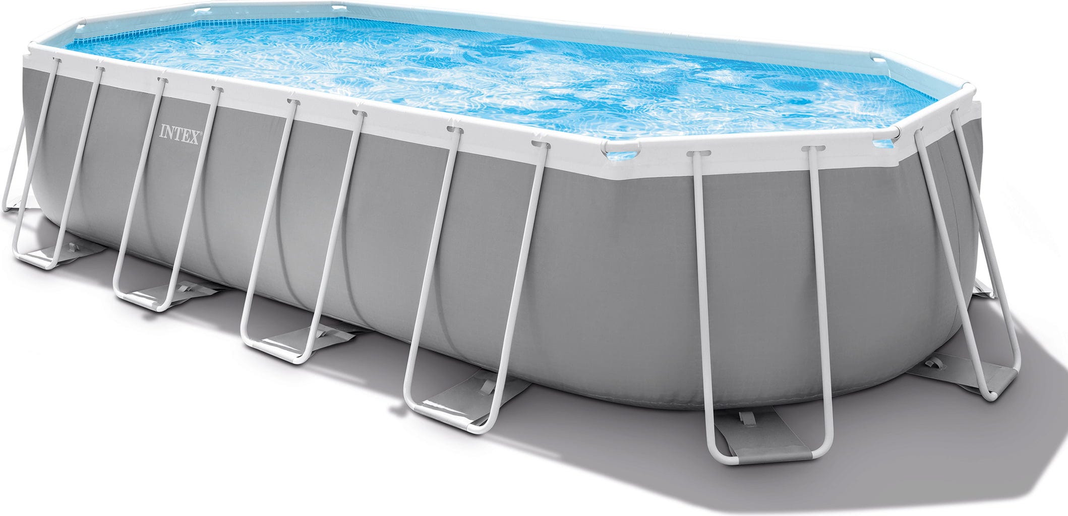 Intex Frame Pool Prism Oval 503 x 274 x 122 cm - 1 Stk.