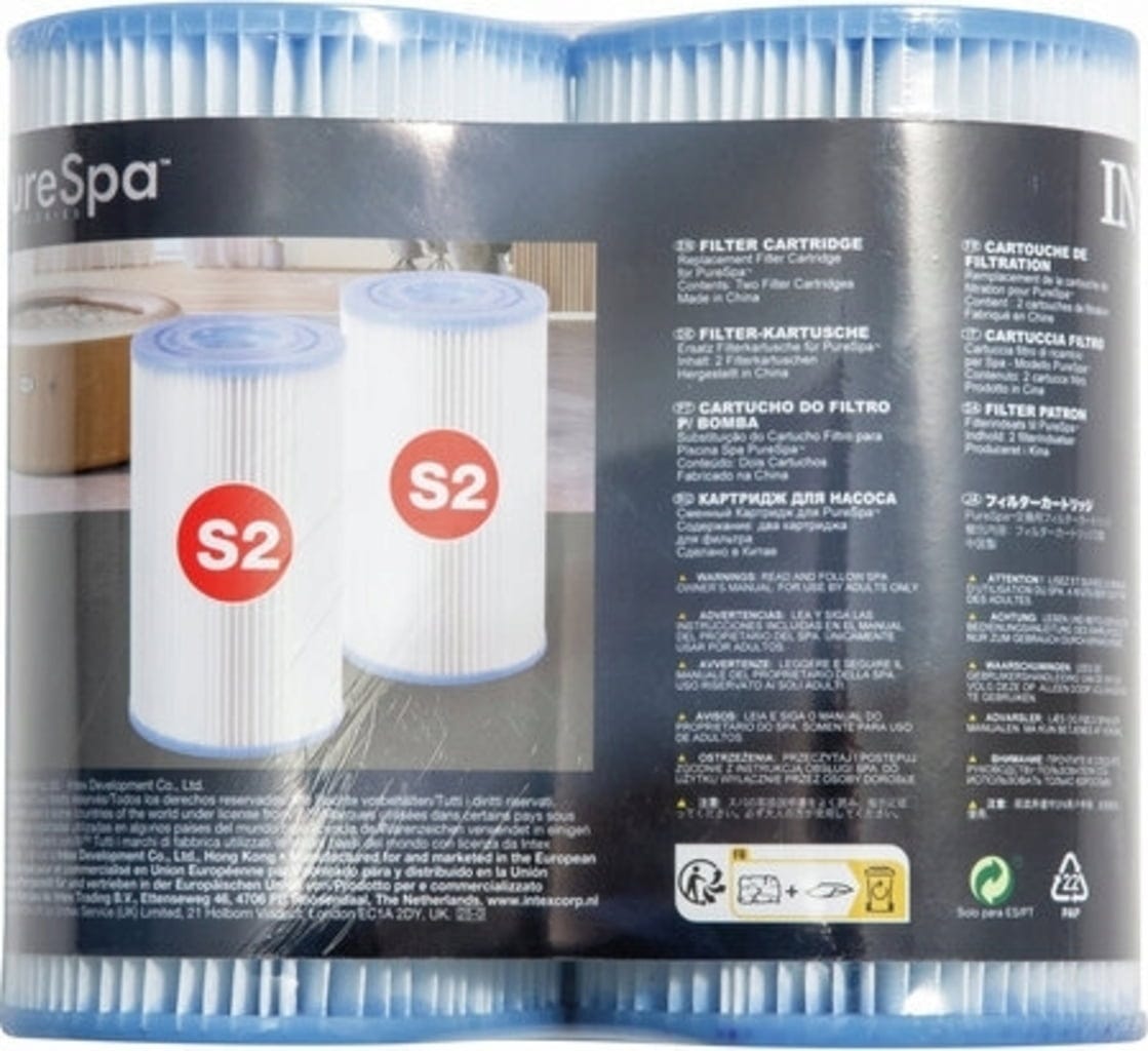 Intex Spa Filterkartusche S2 (Doppelpack) - 1 Set