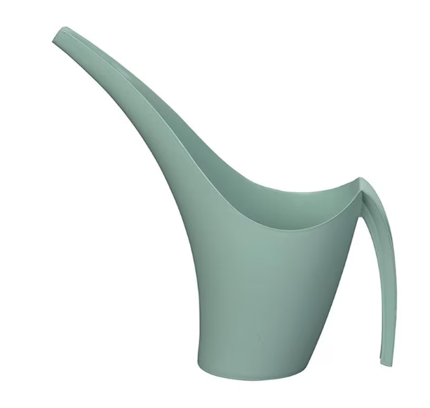 Jarra regadera Giraffe 1,5L, color azul claro, riego preciso y cómodo, diseño ergonómico, ideal para interiores, balcones y plantas delicadas – 334x140x326 mm.