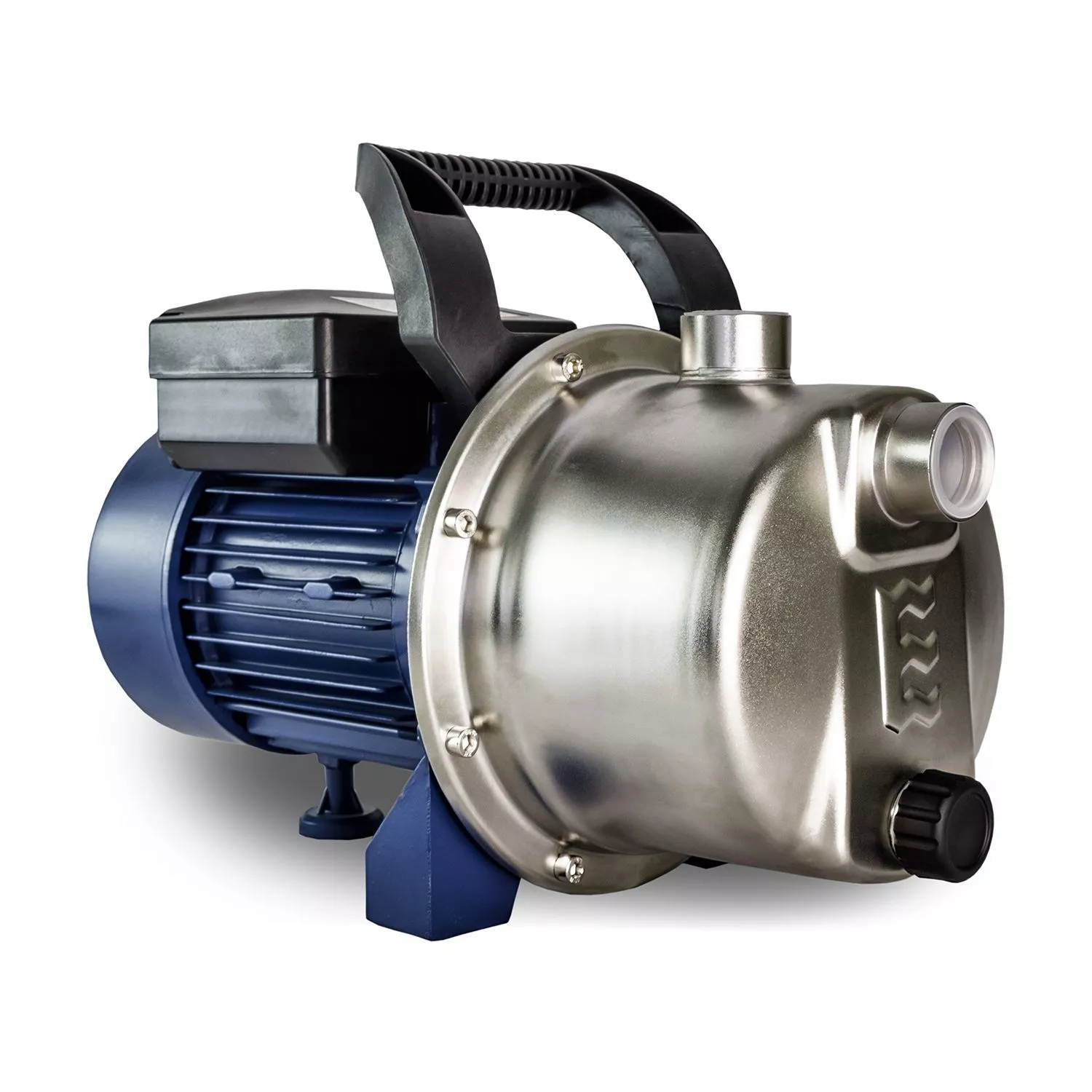 JPV 1300 INOX Bomba de jardín, con impulsor y carcasa de acero inoxidable, 1300 W, 5.400 l/h, 4,8 bar