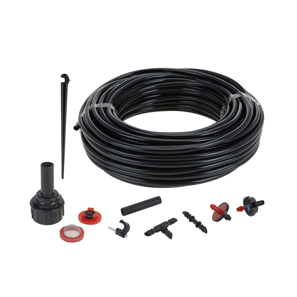 Kit micro riego (goteo) 71 piezas 23m blue bird
