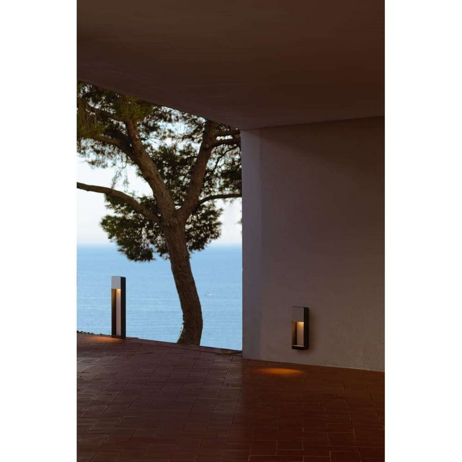 Lab B60 Baliza Exterior Graphite Grey/White - Marset - Metal