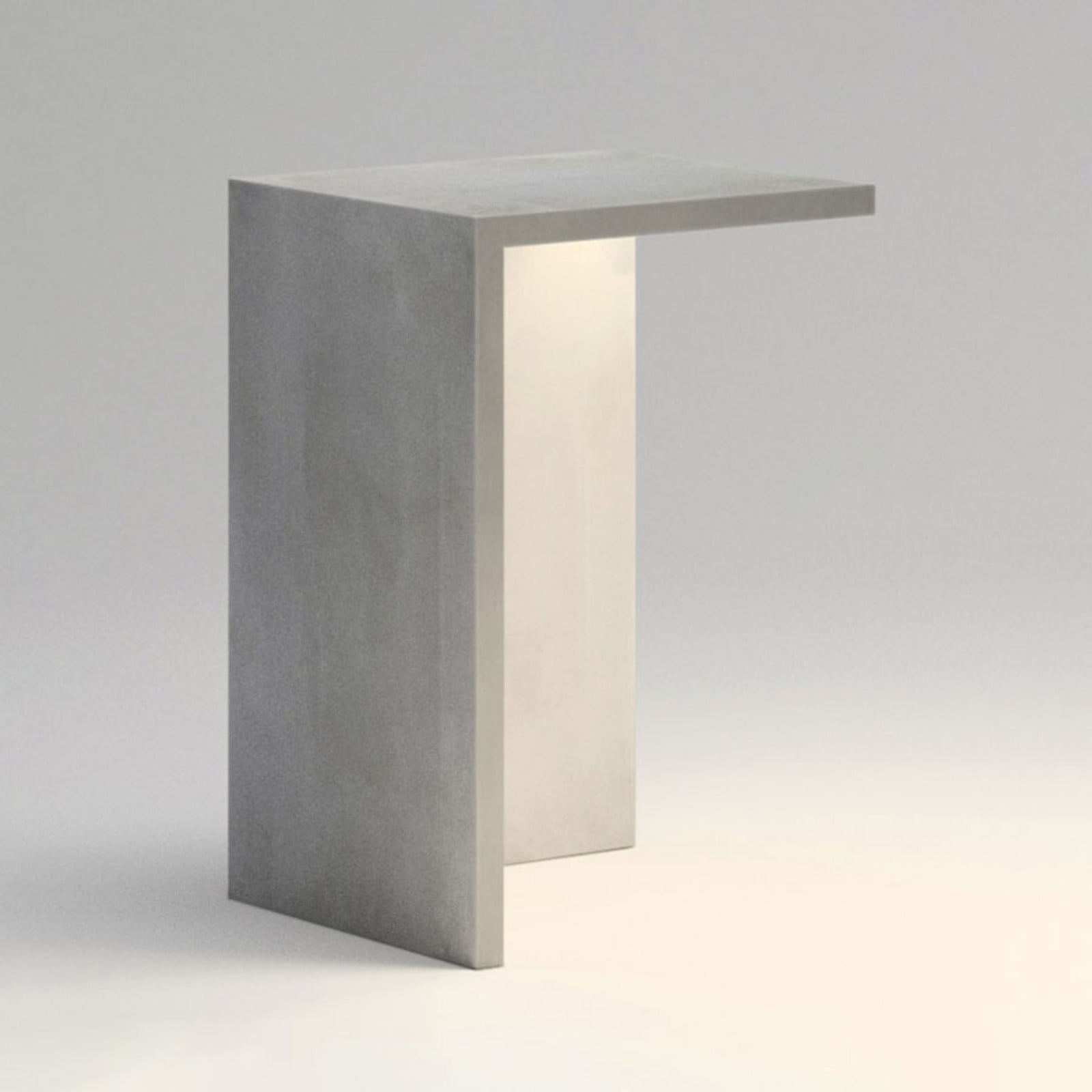 Lámpara de exterior Empty 4136, hormigón, 55 cm - Vibia - Moderno - Hormigón / Cemento