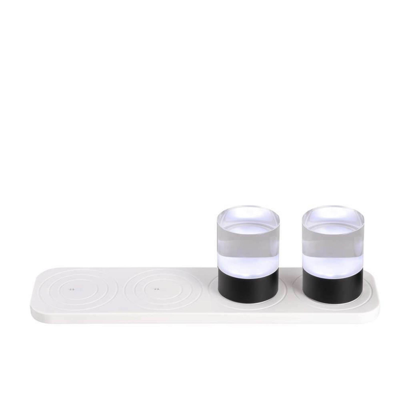 Lámpara de mesa portátil Glow Rod, 6 x 8 cm, transparente - Uyuni Lighting - Sala de estar / salón - Aluminio
