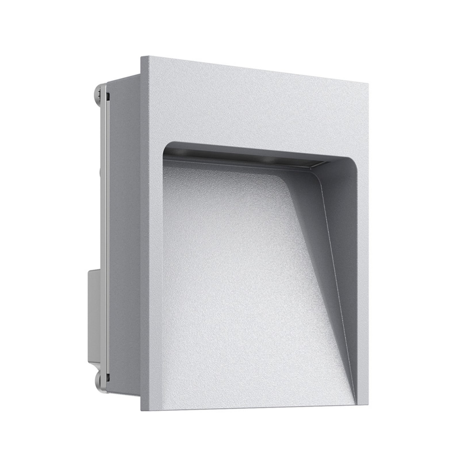 Lámpara empotrada para exterior My Way, 110 x 100, 4000 K, gris - FLOS - Terraza - Metal