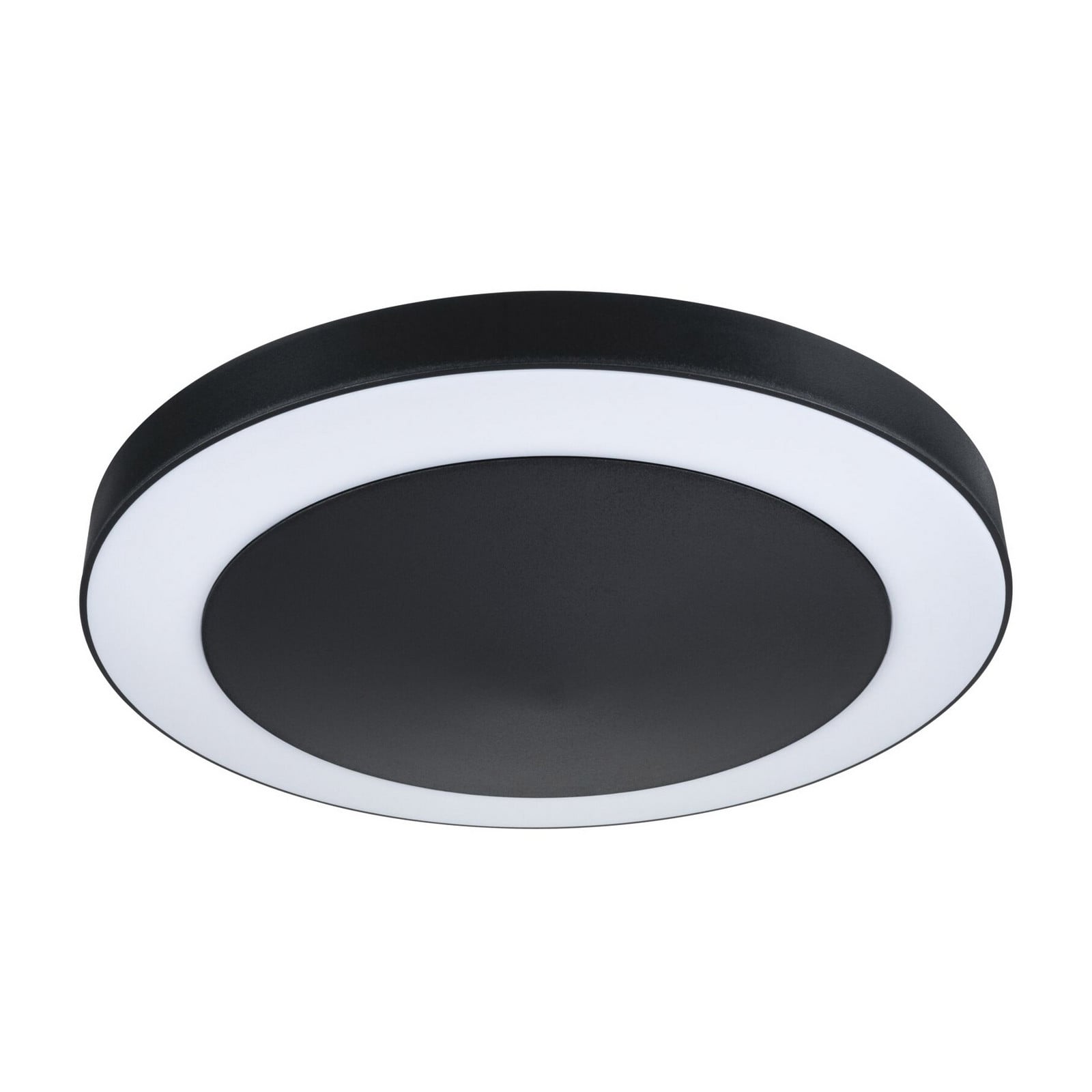 lámpara exterior LED Circula, antracita, sensor, IP44 - Paulmann - Moderno - Plástico - Redonda